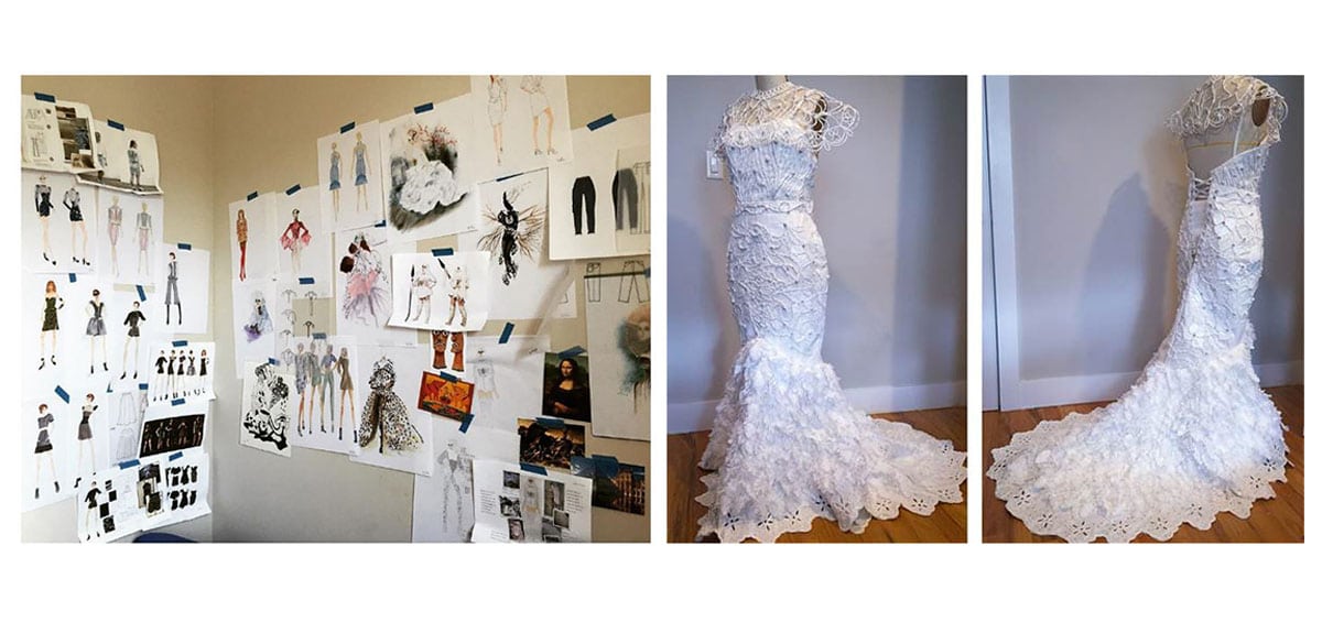 Toilet Paper Wedding Dress